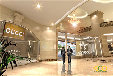 Thiết kế thi công nội thất nhà hàng khách sạn cao cấp CANDEO - Ba Đình, Hà Nội