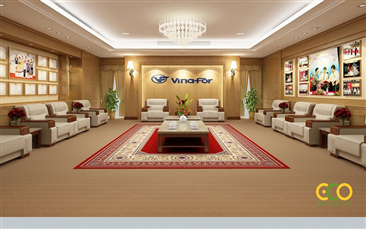 Hoàn thiện nội thất trọn gói văn phòng làm việc công ty Vinafor