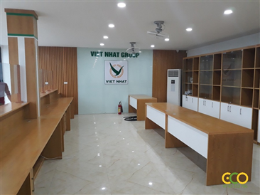 Hoàn thiện trọn gói nội thất văn phòng công ty Việt Nhật - Hưng Yên