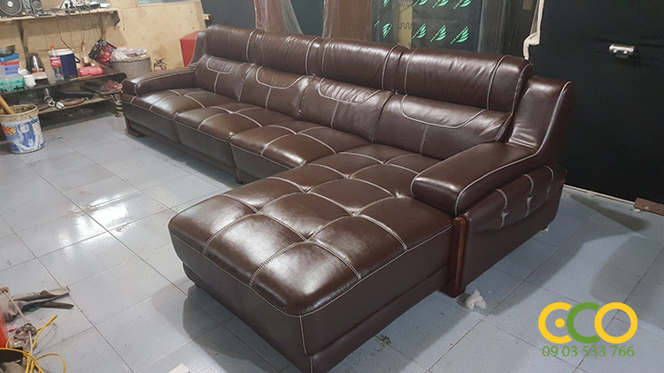 Mẫu sofa màu Socola